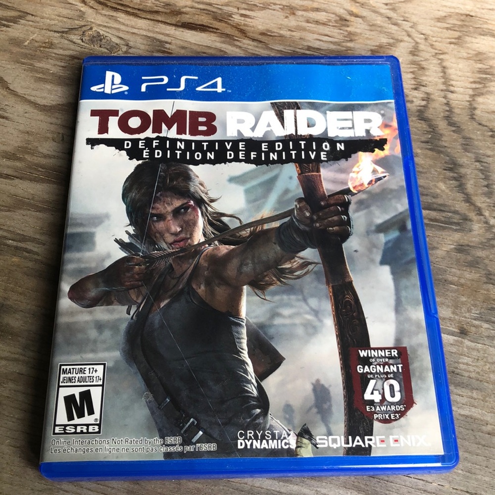 PS4 game - Tomb Raider
